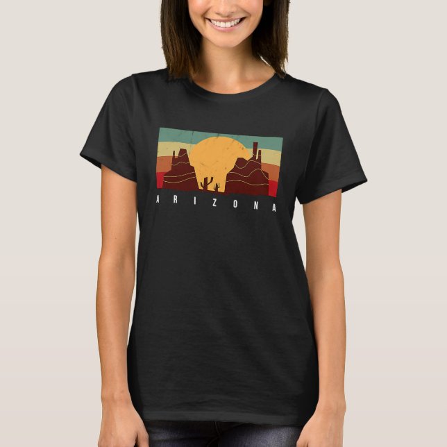 Arizona  USA Phoenix Grand Canyon State South Patr T-Shirt (Front)