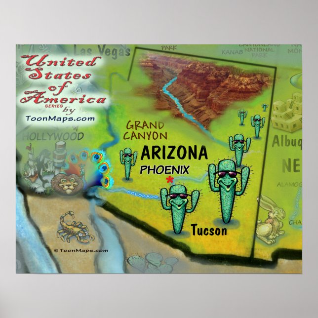 Arizona USA Poster (Front)