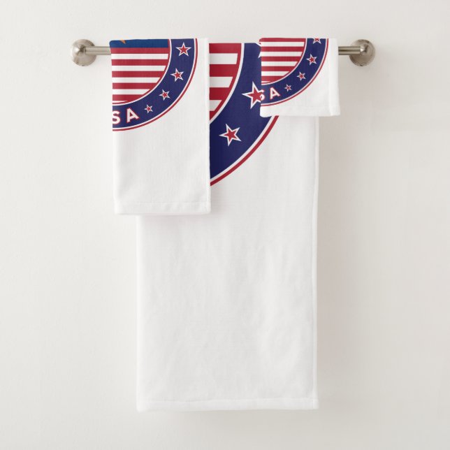 Arizona, USA states Bath Towel Set (Insitu)