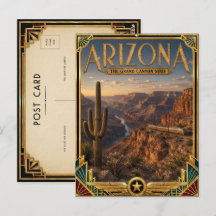 Arizona Vintage Art Deco Golden Age