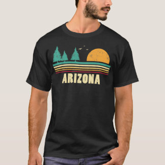 Arizona Vintage Pine Sunset Souvenir  T-Shirt