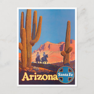Arizona vintage travel postcard