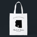 Arizona Wedding Welcome Bag for Hotel Guests<br><div class="desc">Fill this Arizona bag with your favourite treats to welcome your out of town guests!</div>