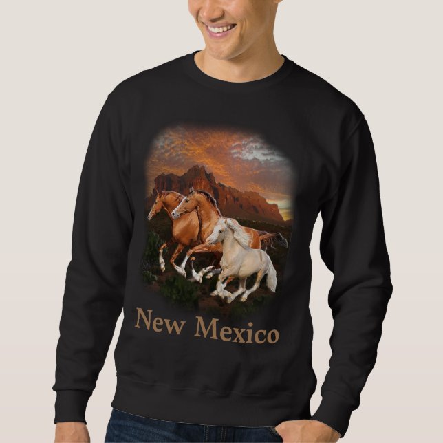 Arizona Wild horses Sweatshirt (Front)