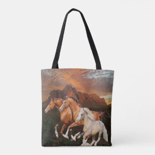 Arizona Wild horses Tote Bag