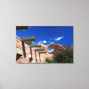 Arizona, Window Rock. Capital of the Navajo Canvas Print