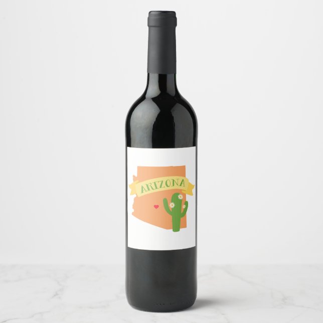 Arizona Wine Label (Front)