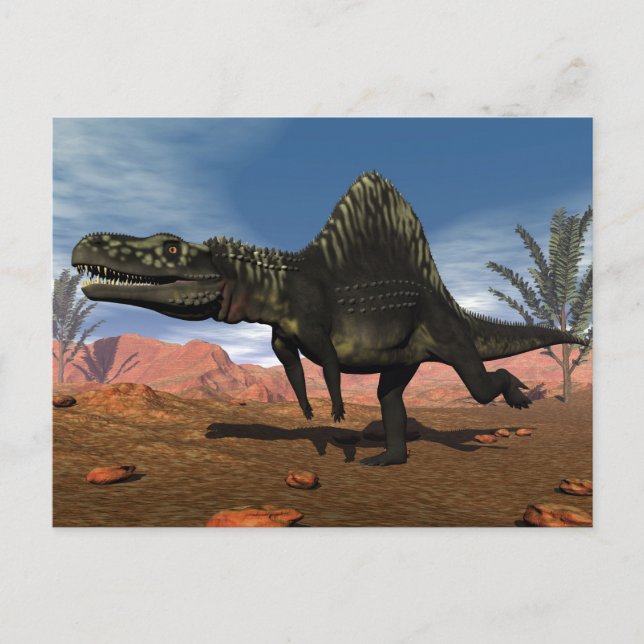 Arizonasaurus dinosaur - 3D render Postcard (Front)