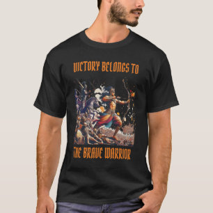 Arjuna The Warrior Men Black T-Shirt