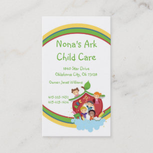 Ark Child Care Business Card