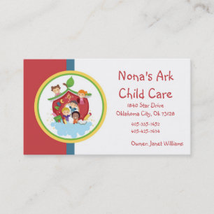 Ark Child Care Business Card