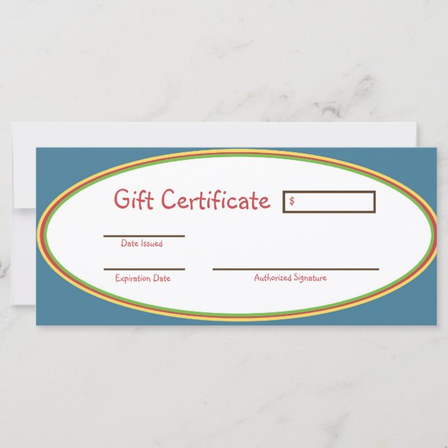 Ark Child Care Gift Certificate (Front)
