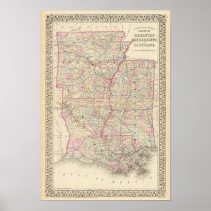 Ark, Miss, La 2 Poster