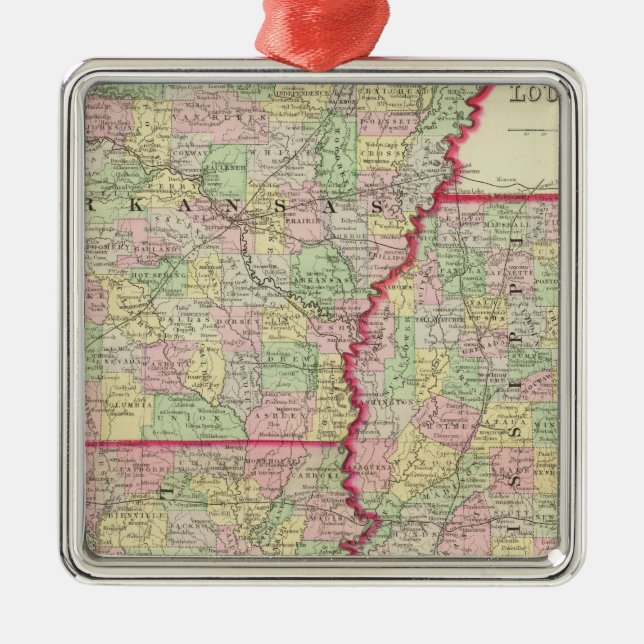 Ark, Miss, La Metal Tree Decoration (Front)