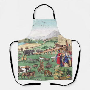 Ark of Noah with animals Apron
