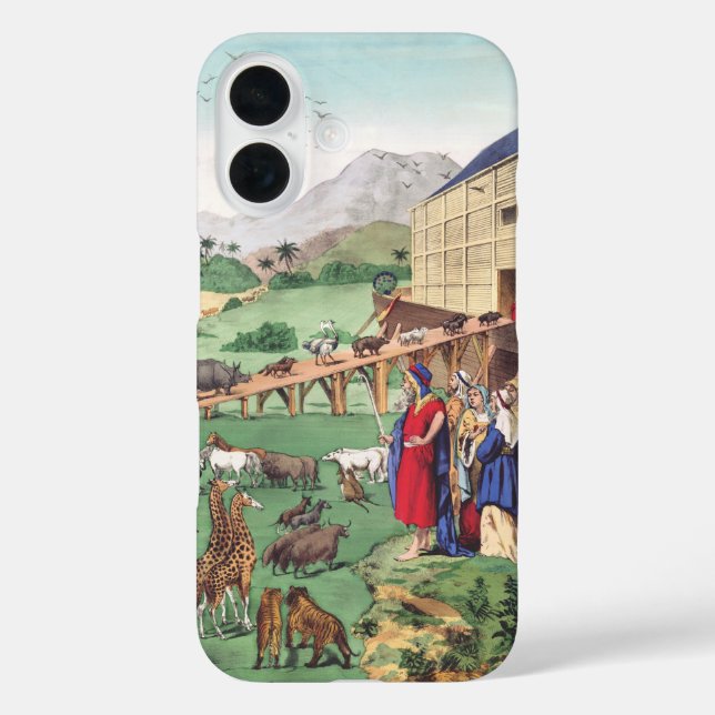 Ark of Noah with animals Case-Mate iPhone Case (Back)