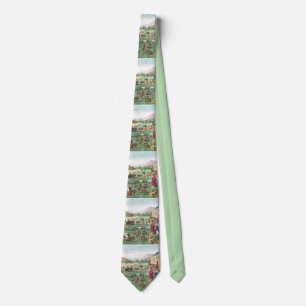 Ark of Noah with animals Tie