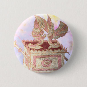 Ark of the Covenant 6 Cm Round Badge