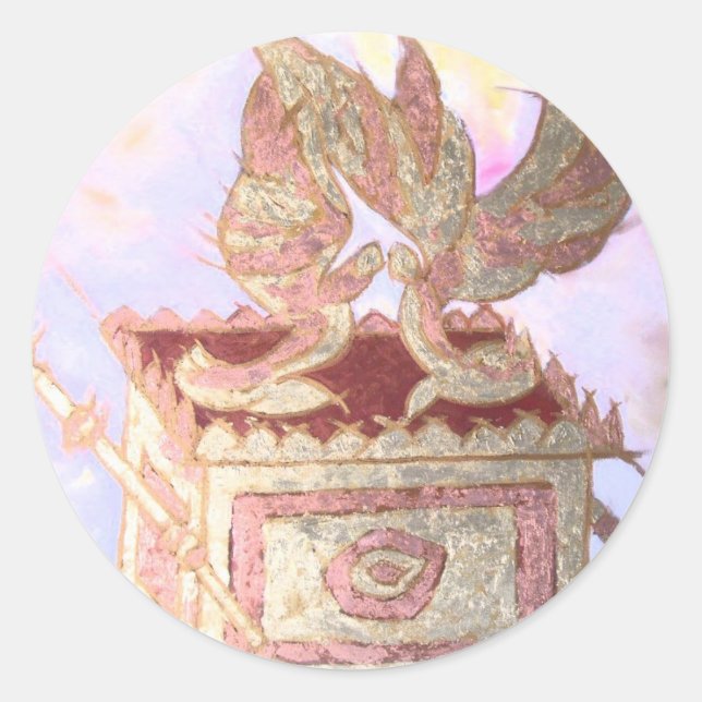 Ark of the Covenant Classic Round Sticker (Front)