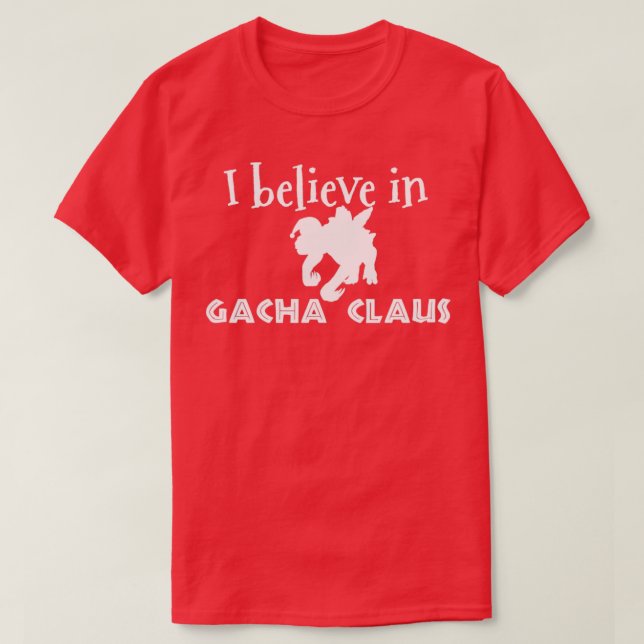 Ark Survival Evolved I Believe in Gacha Claus T-Shirt (Design Front)