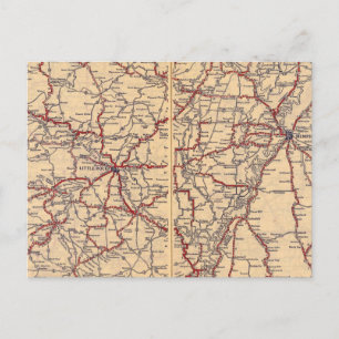 Arkansas 5 postcard