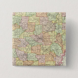Arkansas 6 15 cm square badge