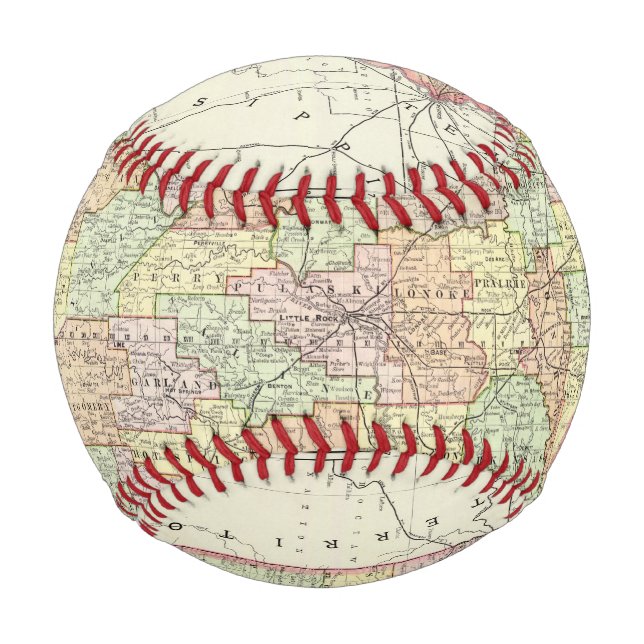 Arkansas 6 baseball (Front)