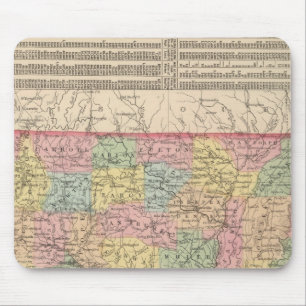 Arkansas 6 mouse pad
