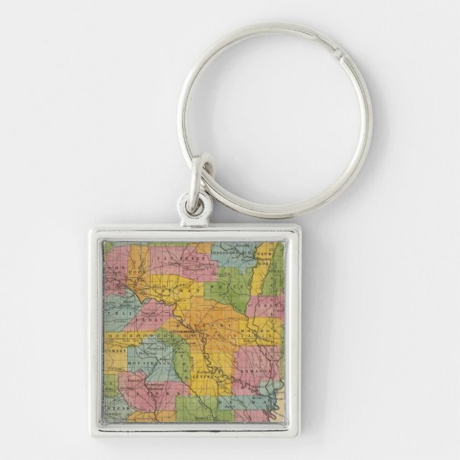 Arkansas 7 key ring (Front)