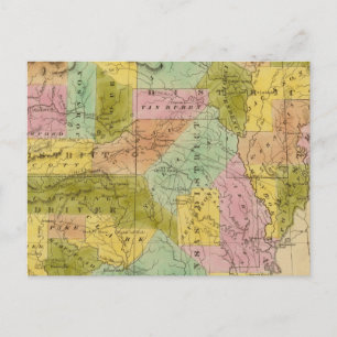 Arkansas 9 postcard