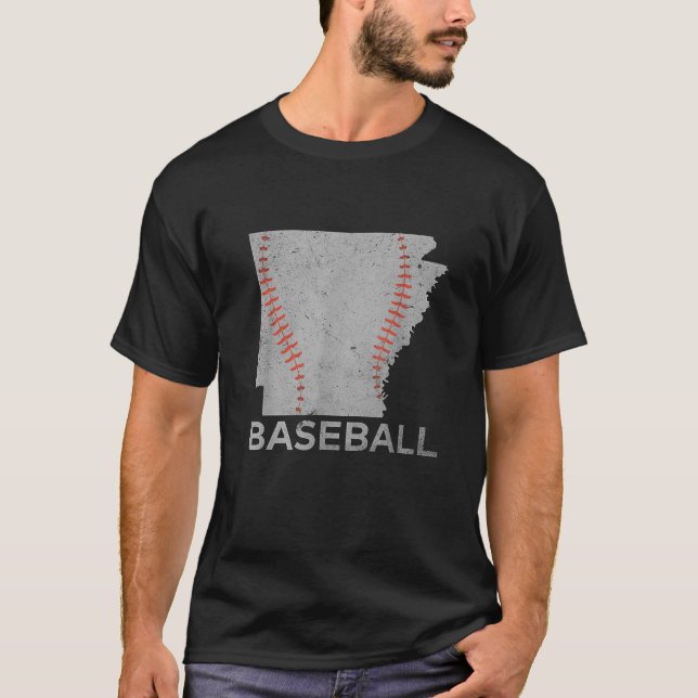 Arkansas Baseball T-Shirt (Front)
