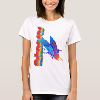 Arkansas bauhaus butterfly shirt
