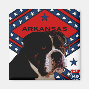 Arkansas Boxer Magnet