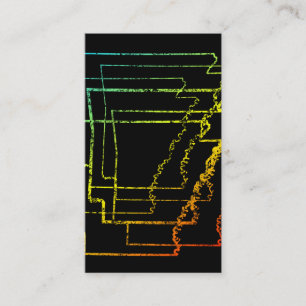 arkansas chill blur business card