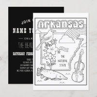 arkansas colour me collage
