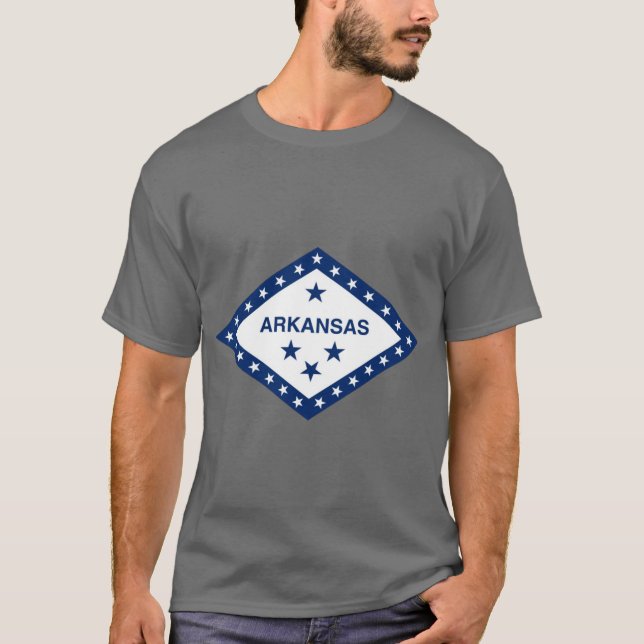 Arkansas Diamond Emblem T-Shirt (Front)