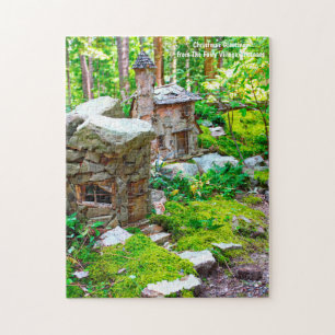 Arkansas Fairy Village. Christmas Greetings Jigsaw Puzzle