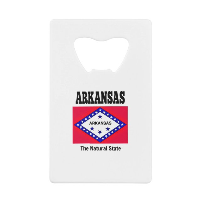 Arkansas Flag and Motto (Front)