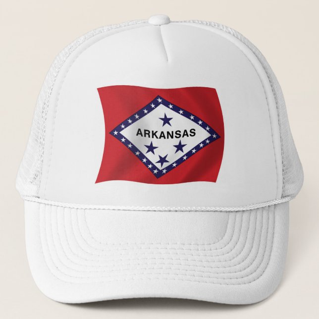 Arkansas Flag Hat (Front)