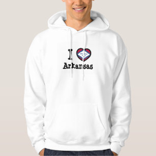 Arkansas Flag Hoodie