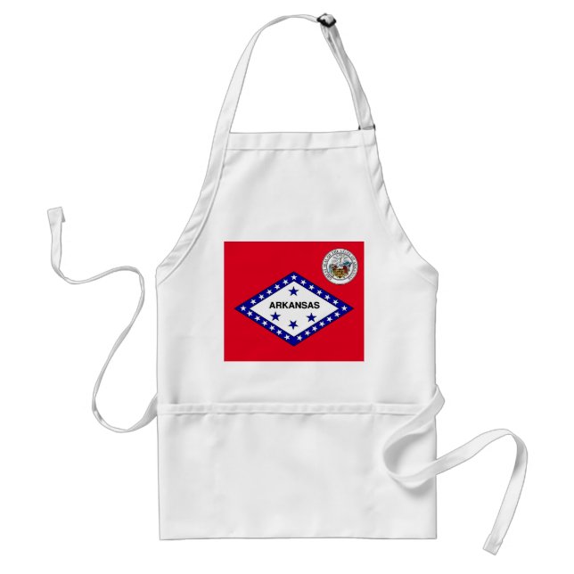 Arkansas flag standard apron (Front)