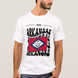 Arkansas flag USA T-Shirt