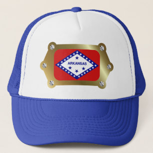 Arkansas framed Flag Hat