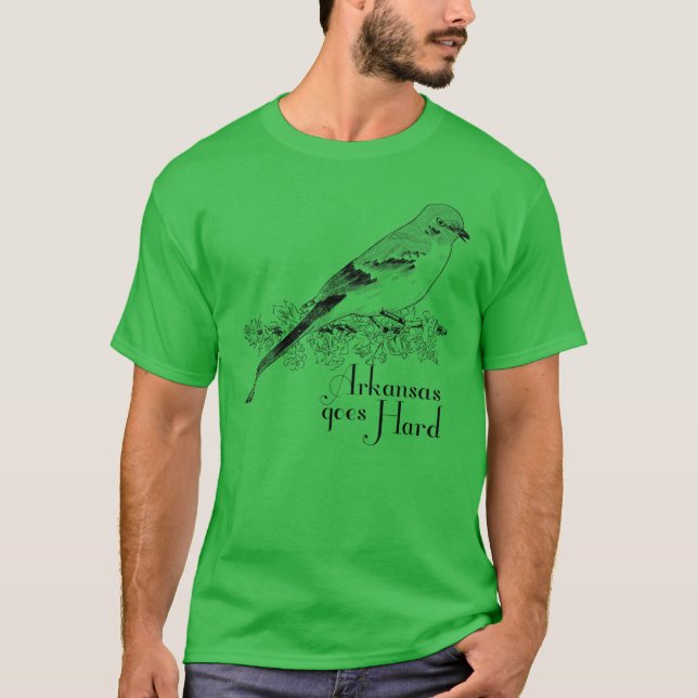 Arkansas Goes Hard T-Shirt (Front)