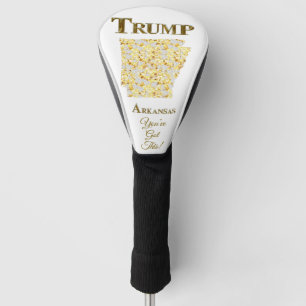 ARKANSAS GOLF HEAD COVER