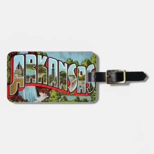 Arkansas Greeting Luggage Tag