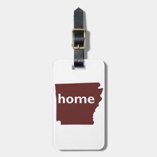 Arkansas Home Luggage Tag
