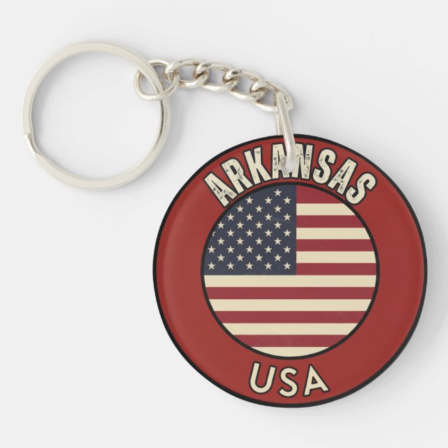 Arkansas Key Ring (Front)