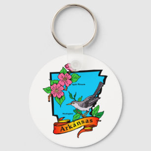 Arkansas Key Ring