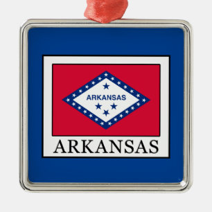 Arkansas Metal Tree Decoration